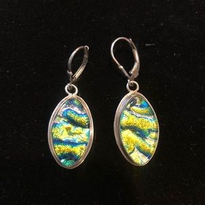 Vintage Sheri Liebert drop earrings in EUC